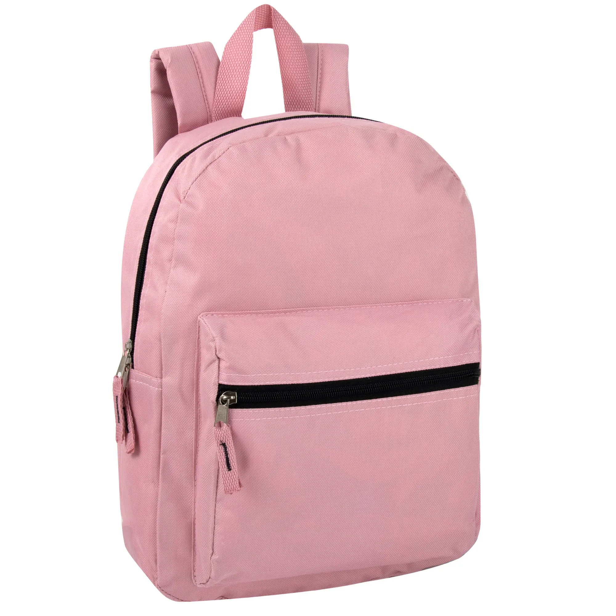 15 Inch Basic Backpack - 4 Pastel Colors