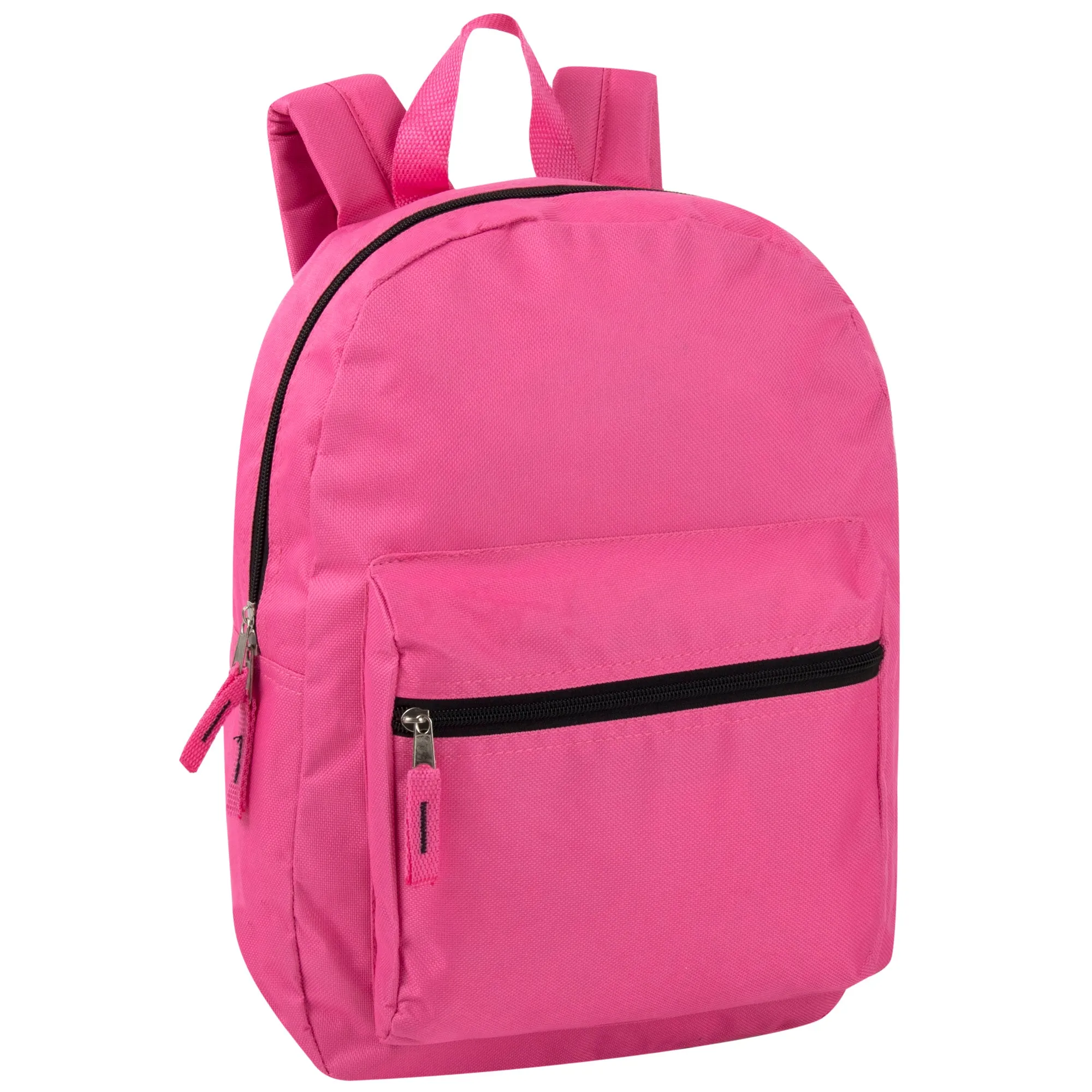 15 Inch Basic Backpack - 4 Pastel Colors