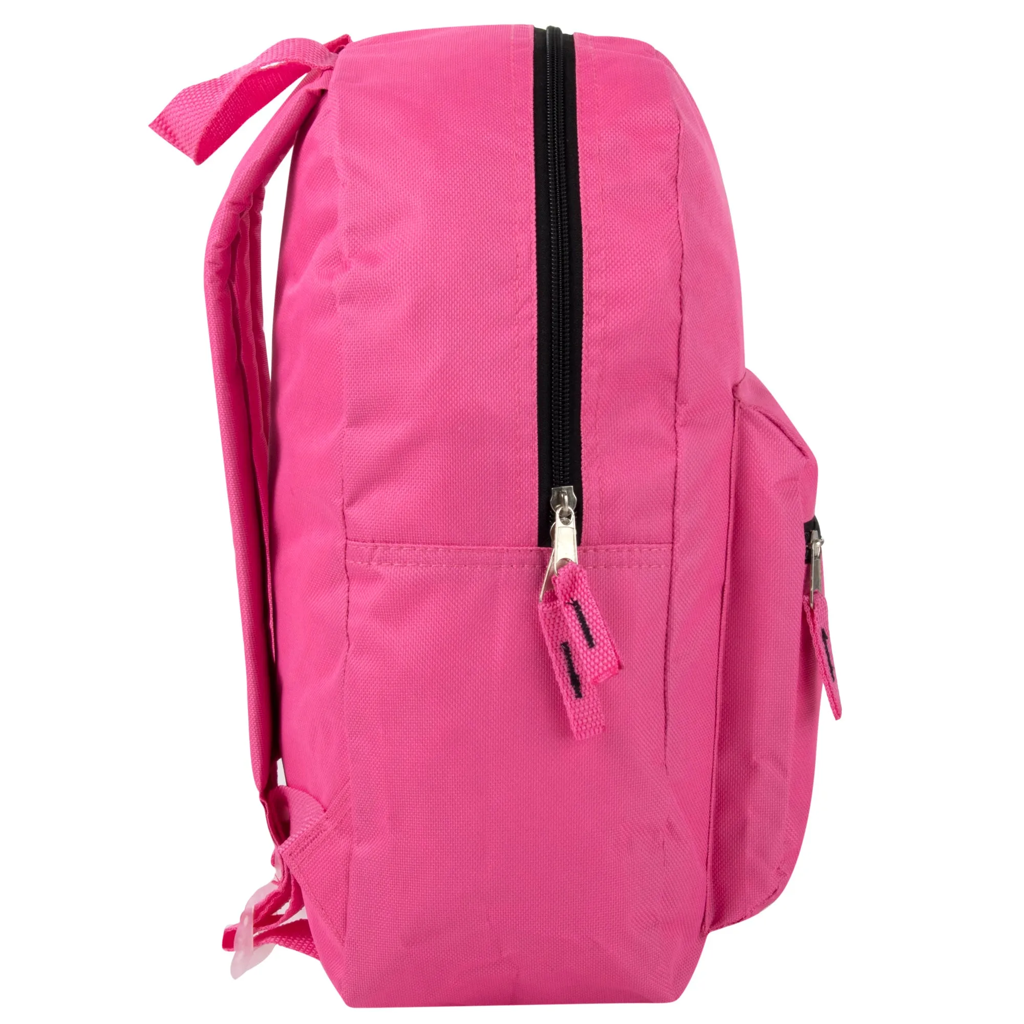 15 Inch Basic Backpack - 4 Pastel Colors