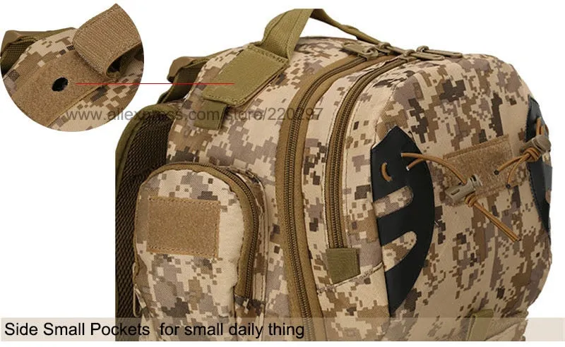 35L Modern Military MOLLE Tactical Army Backpack