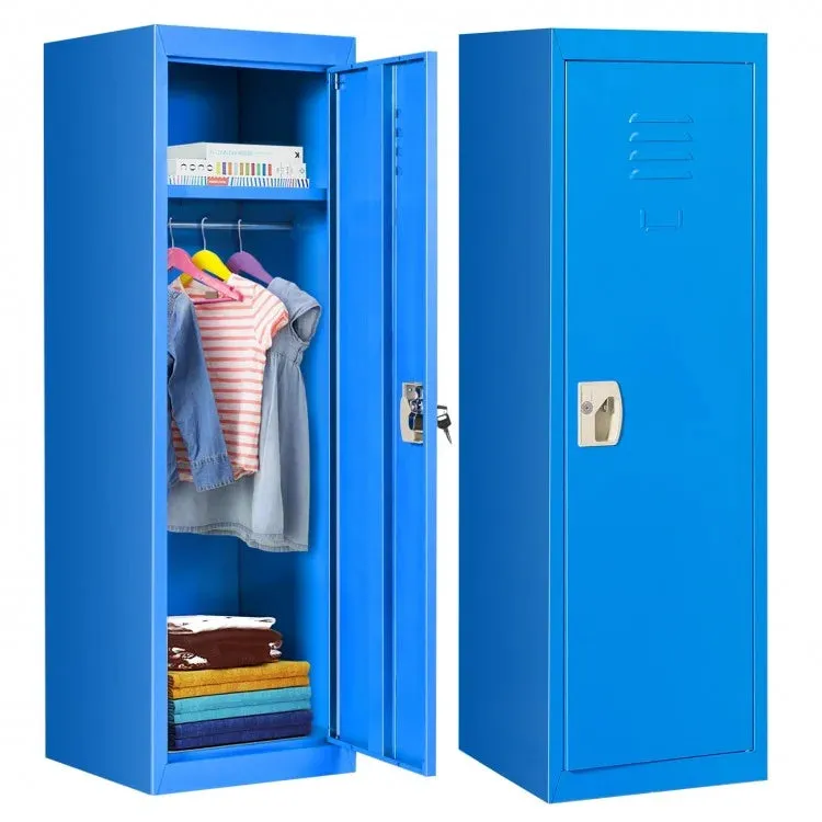 48 Inch Kid Safe Storage Children Single Tier Metal Locker