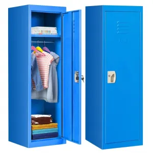 48 Inch Kid Safe Storage Children Single Tier Metal Locker