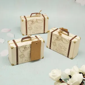 5pcs Mini Suitcase Gift Box Ideal for Holiday  Wedding Gifts