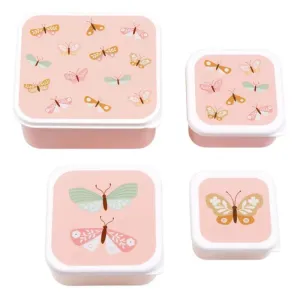 A Little Lovely Co. Lunch Container Set - Butterflies