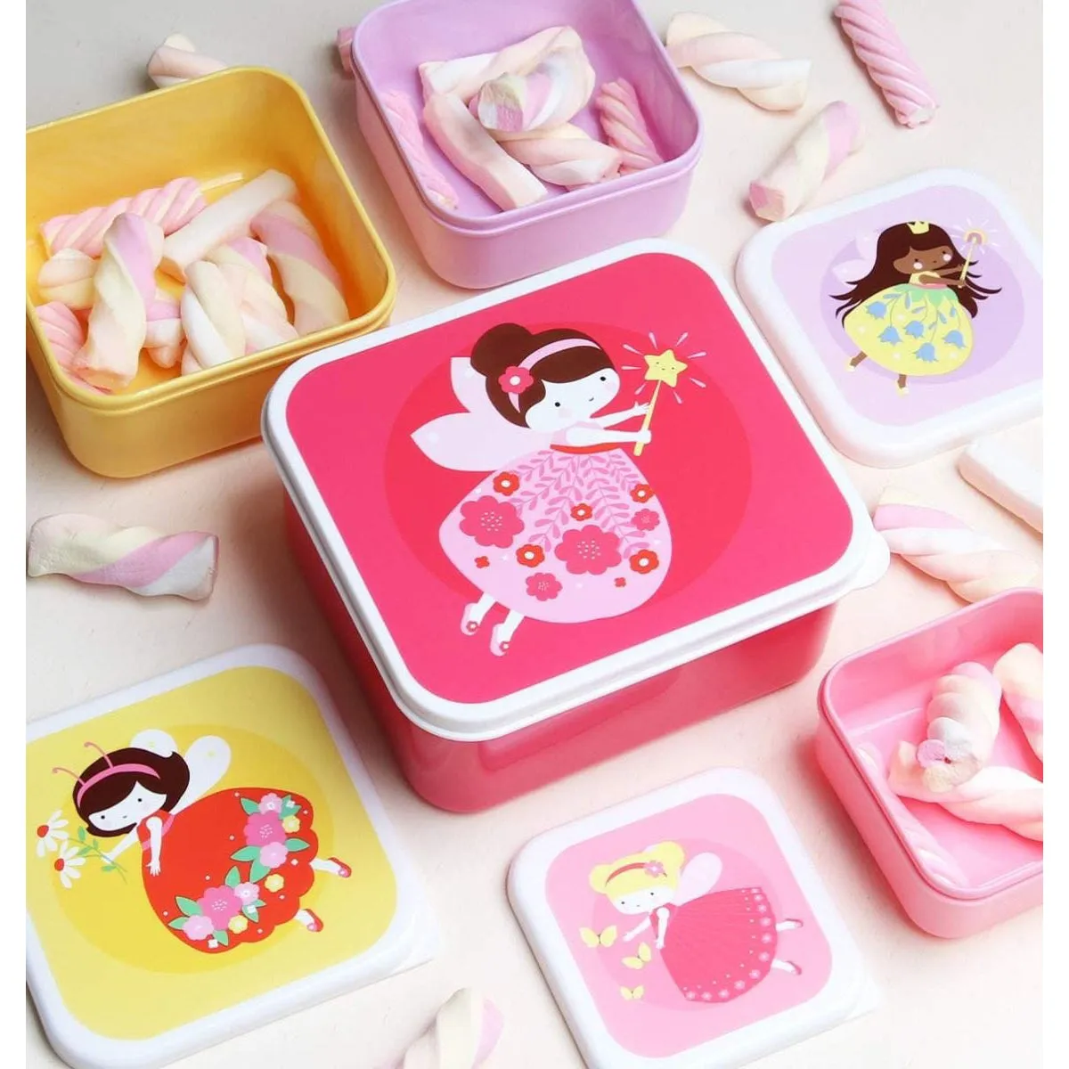 A Little Lovely Company Lunch & Snack Box Set Fairy