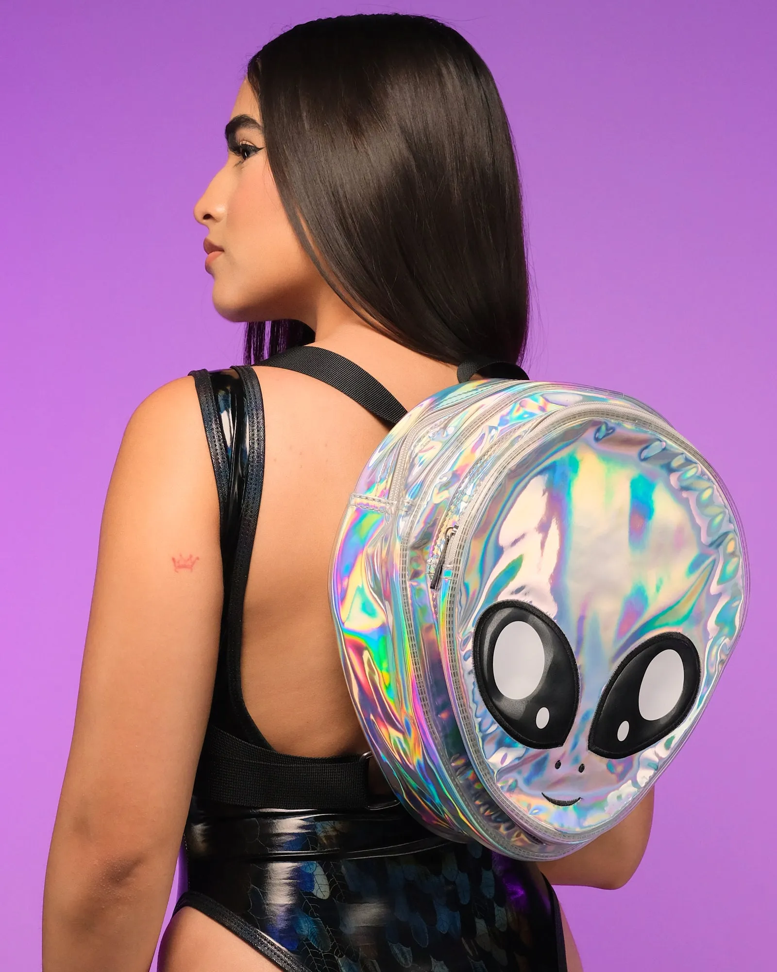 Alien Holographic Backpack