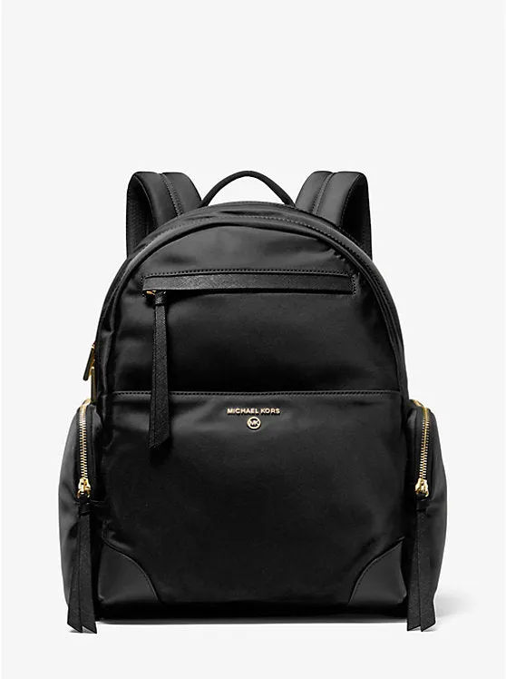 Backpack Michael Michael Kors Prescott Large Nylon Gabardine, black