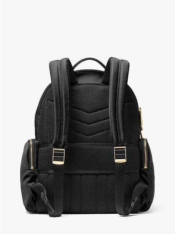 Backpack Michael Michael Kors Prescott Large Nylon Gabardine, black