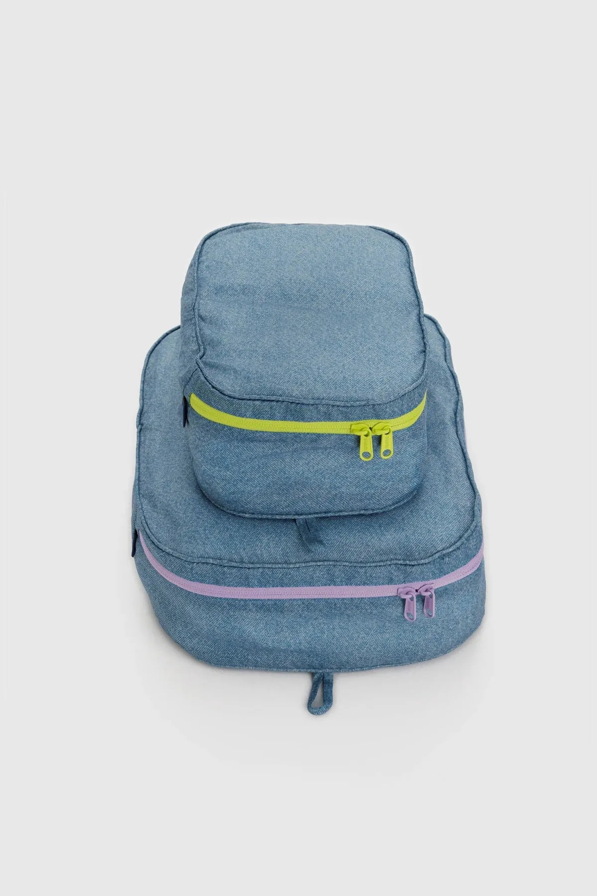 BAGGU Packing Cube Set Digital Denim