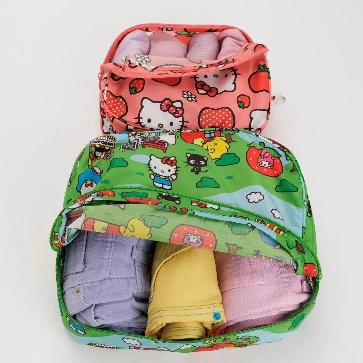 Baggu Packing Cube Set in Hello Kitty and Friends