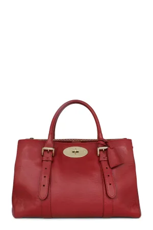 Bayswater Double Zip Tote Red