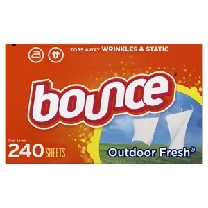 Bounce Fabric Softener Sheets, Outdoor Fresh, 240 Count