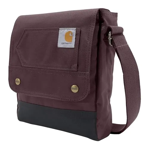 Carhartt B0000513 Durable, Adjustable Crossbody Bag With Flap Over Snap Closure