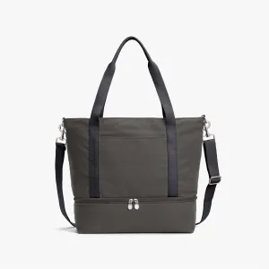 Catalina Deluxe Tote - Eco Friendly Canvas - Grey