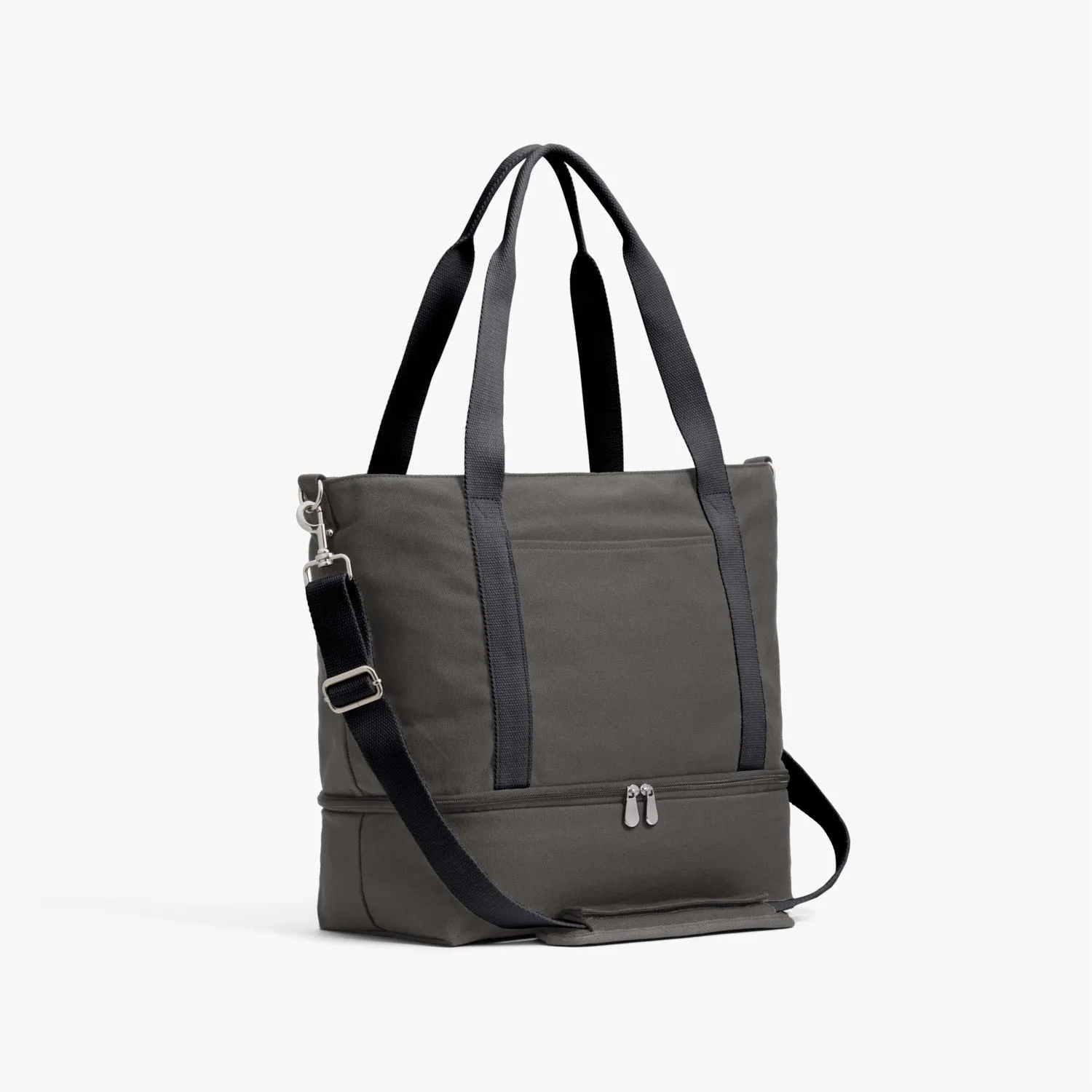 Catalina Deluxe Tote - Eco Friendly Canvas - Grey