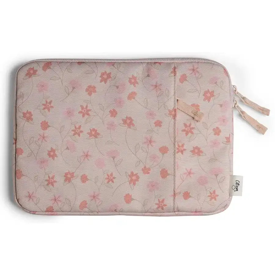 Citron 2023 Protective Ipad Sleeve With Zipper Flower