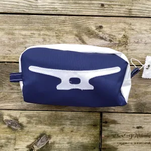 Cleat Dopp Kit (Navy & White)