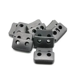 Cord Stoppers - Flat - Black