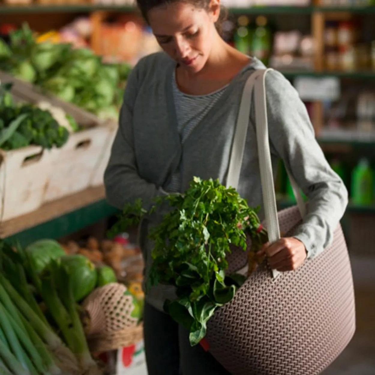 Curver "Emily" Knit Carry Bag