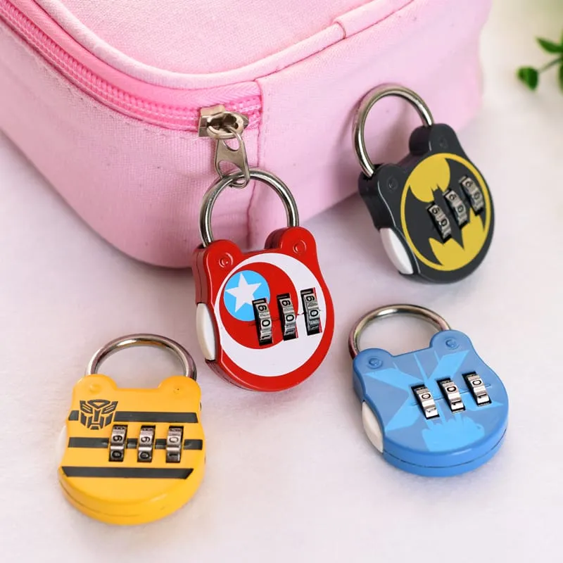 Cute Mini Safe Luggage Code Locks