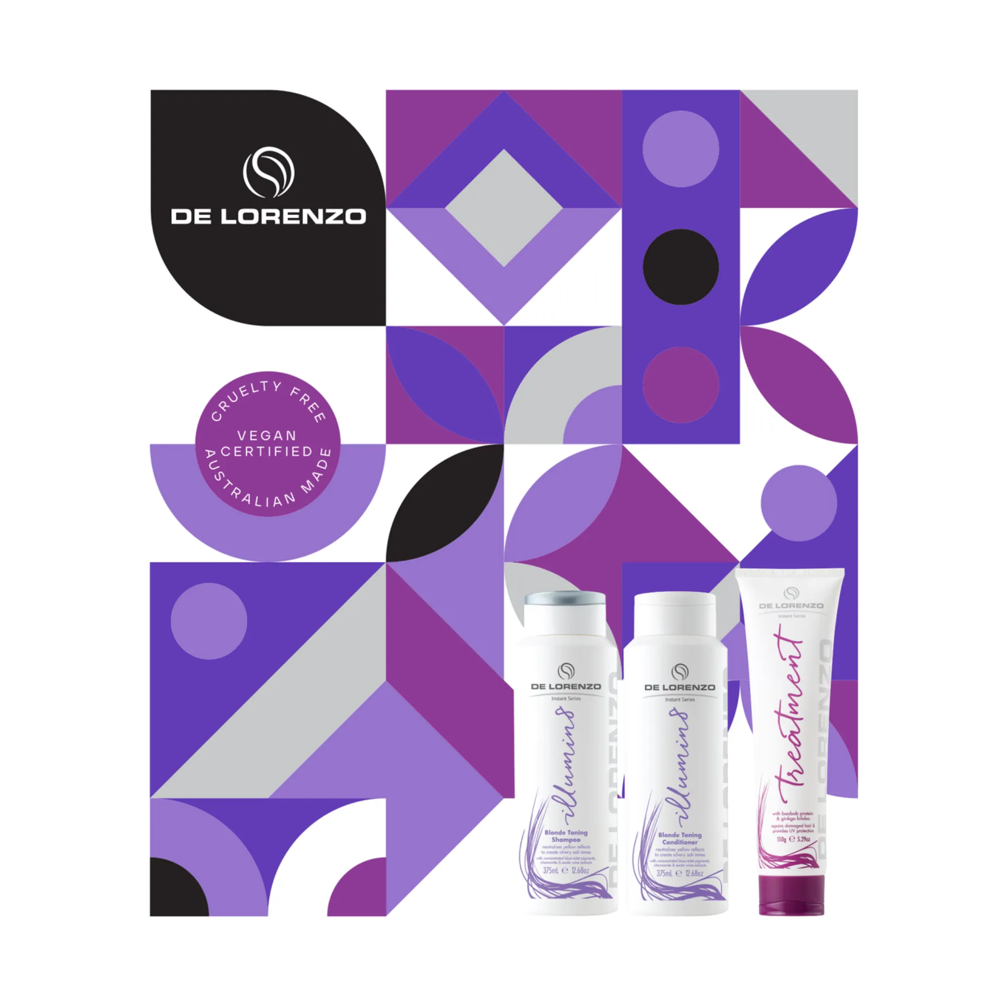 De Lorenzo Illumin8 Treatment Trio Gift Pack