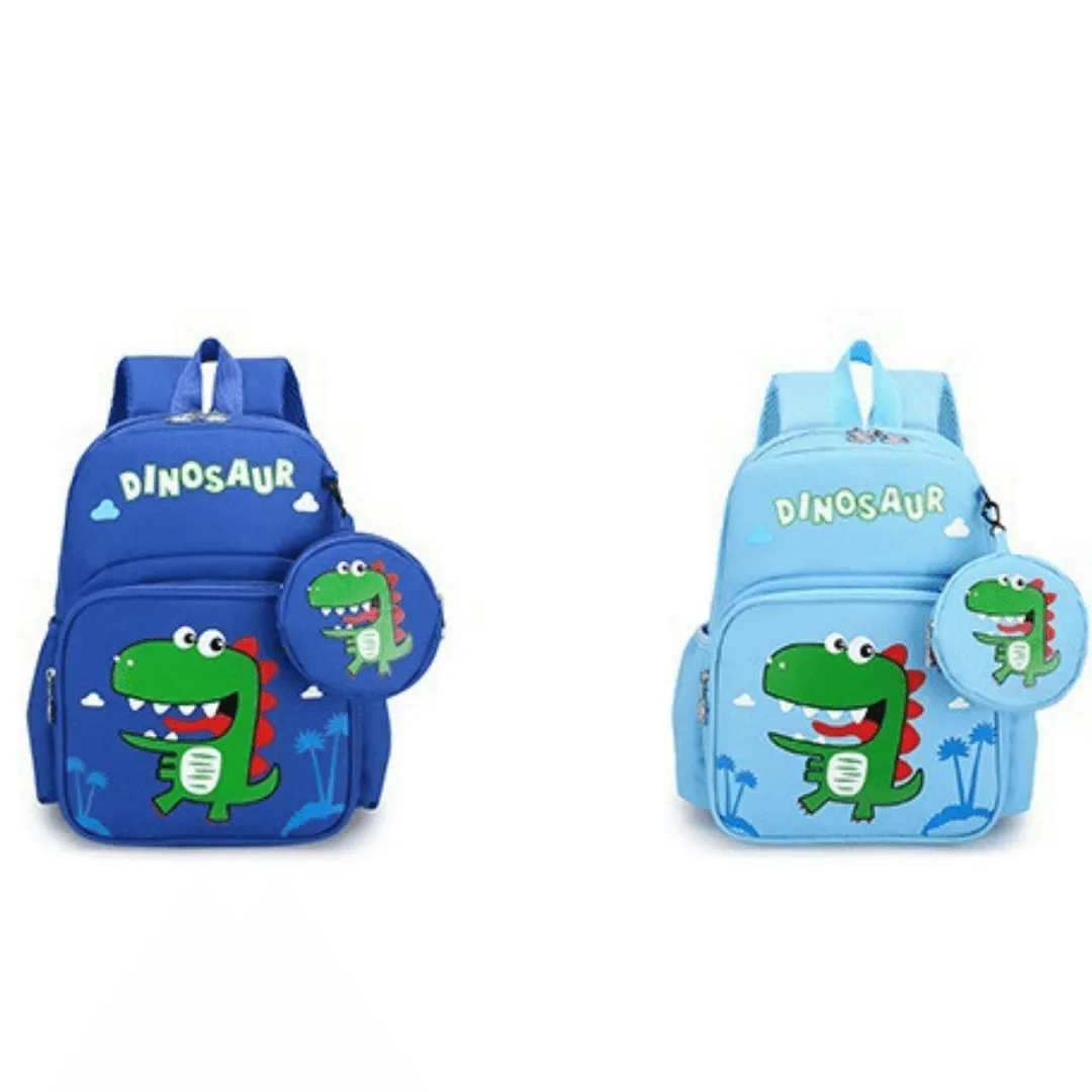 Dino Backpack - Dark Blue