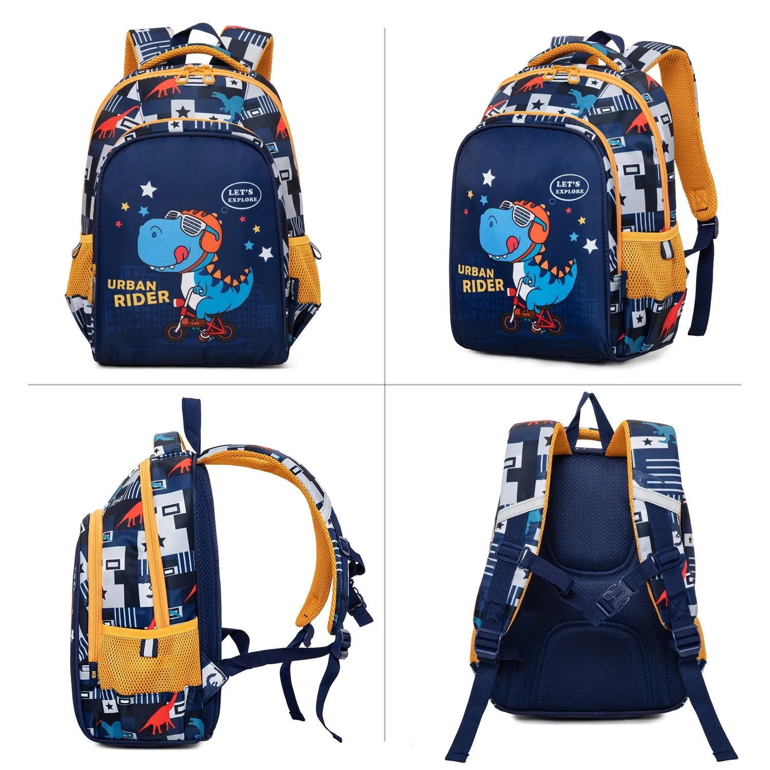 Dino School Backpack For Kids