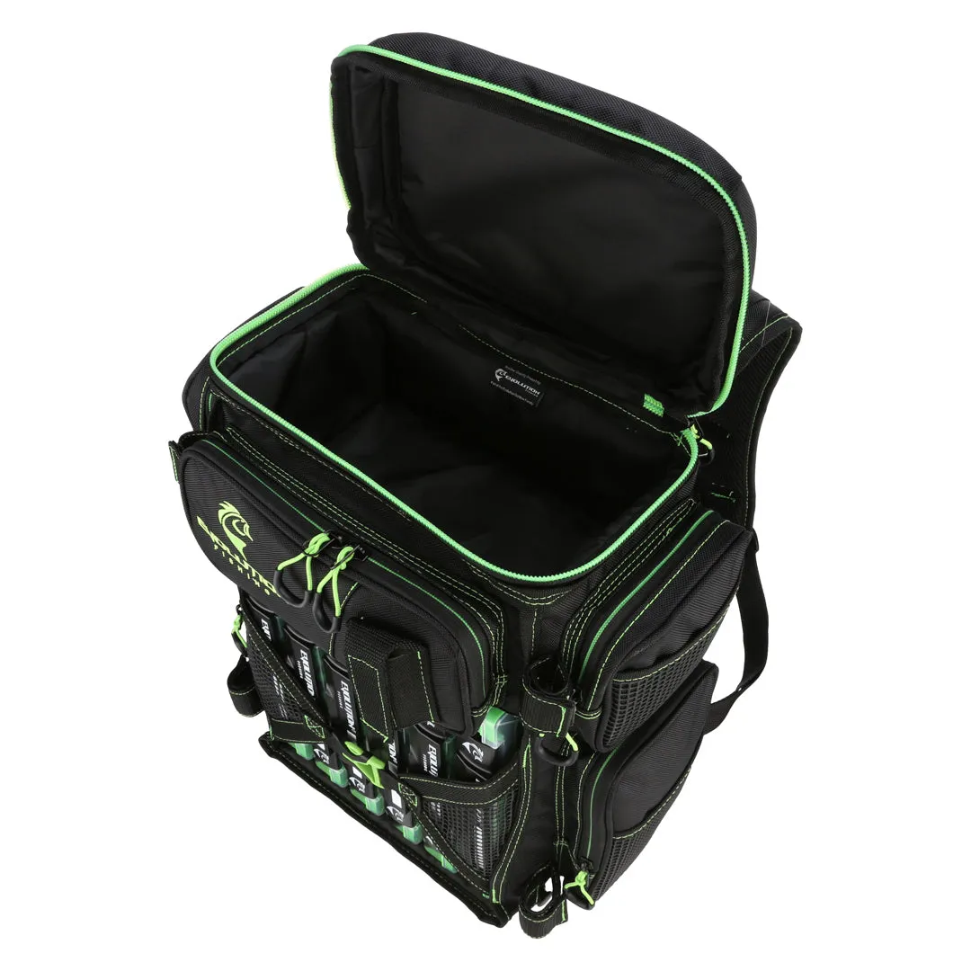 Drift Series 3600 Tackle Backpack with Rod Holders & QuikLatch Trays