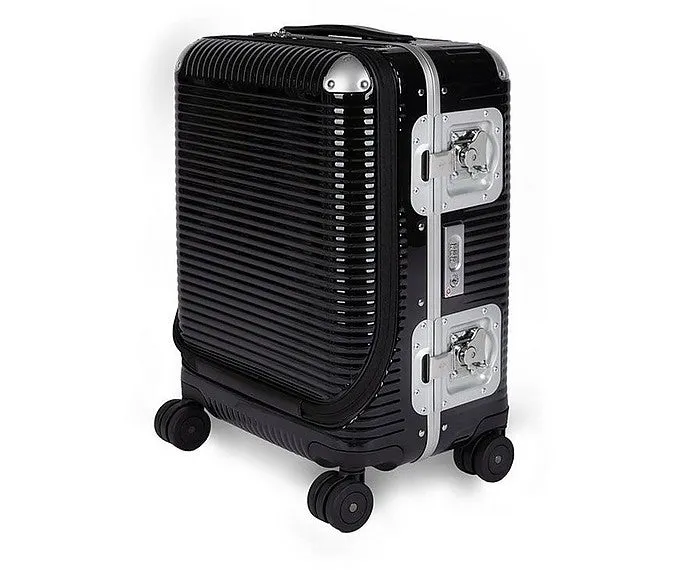 FPM Milano Spinner Luggage - Bank Light Cabin Spinner 53 Front Pocket