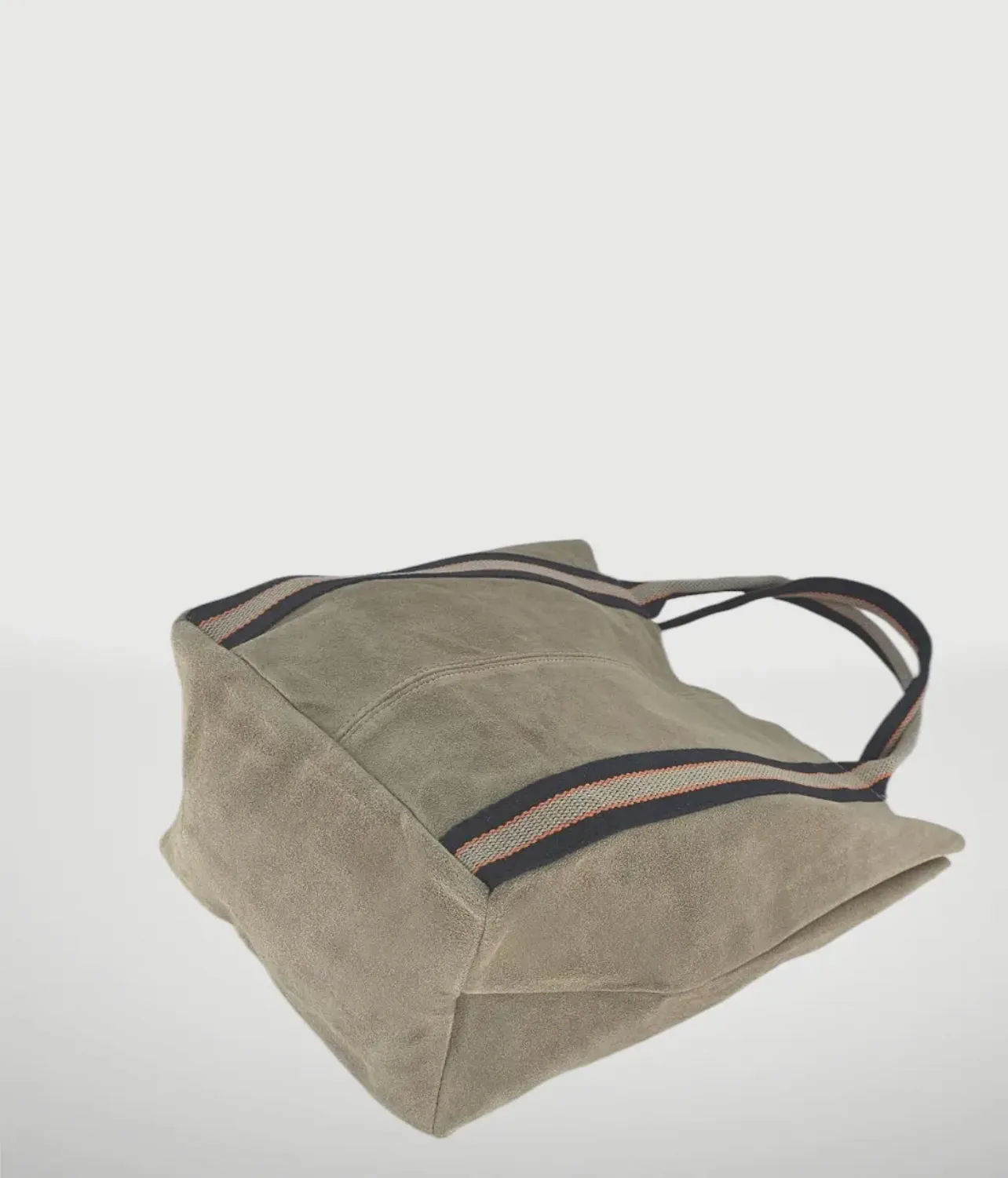 Genuine Suede Classic tote in Tan