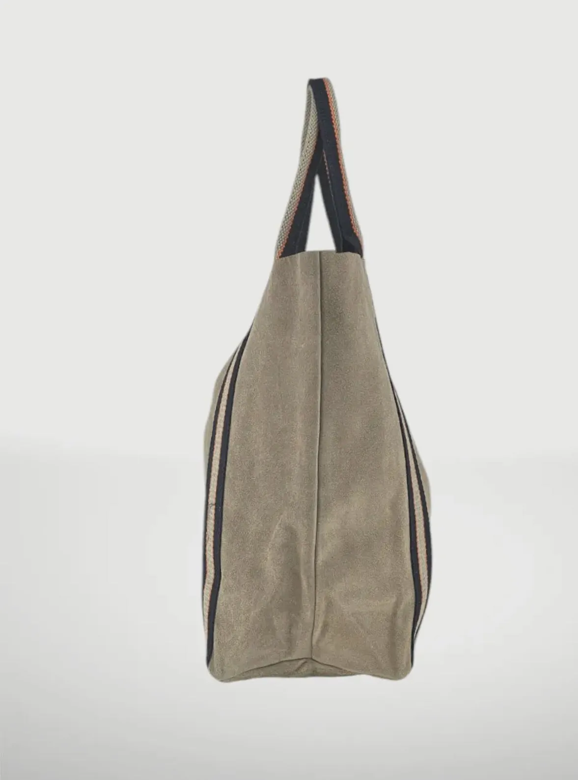 Genuine Suede Classic tote in Tan