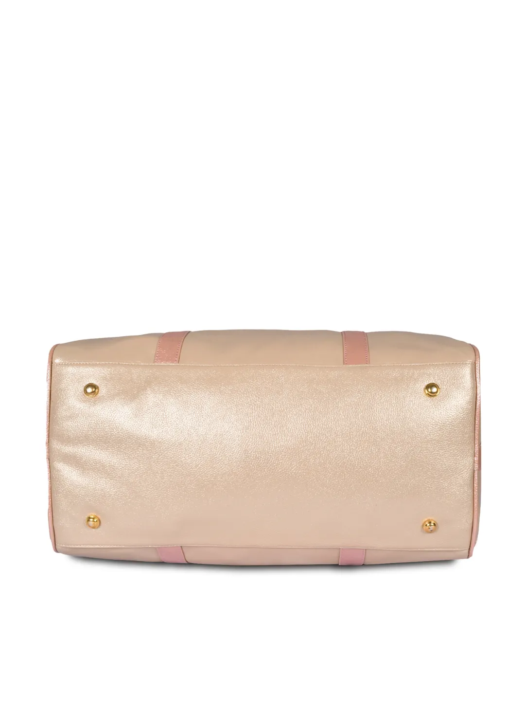 Gold & Pink Cabin Bag with Toiletry Kit - Carry on Luggage