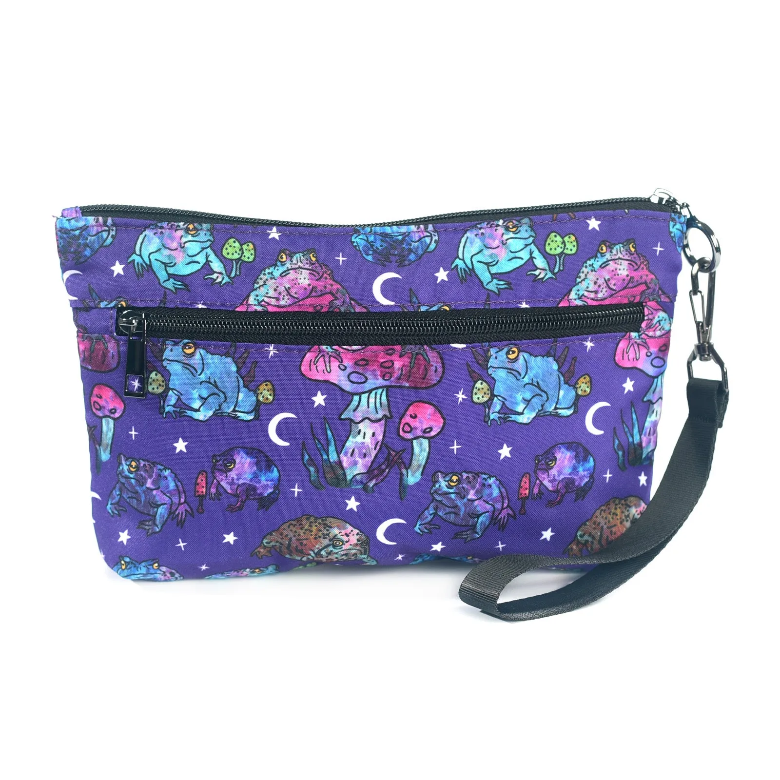 Grumpy Toad Organizer/Wristlet