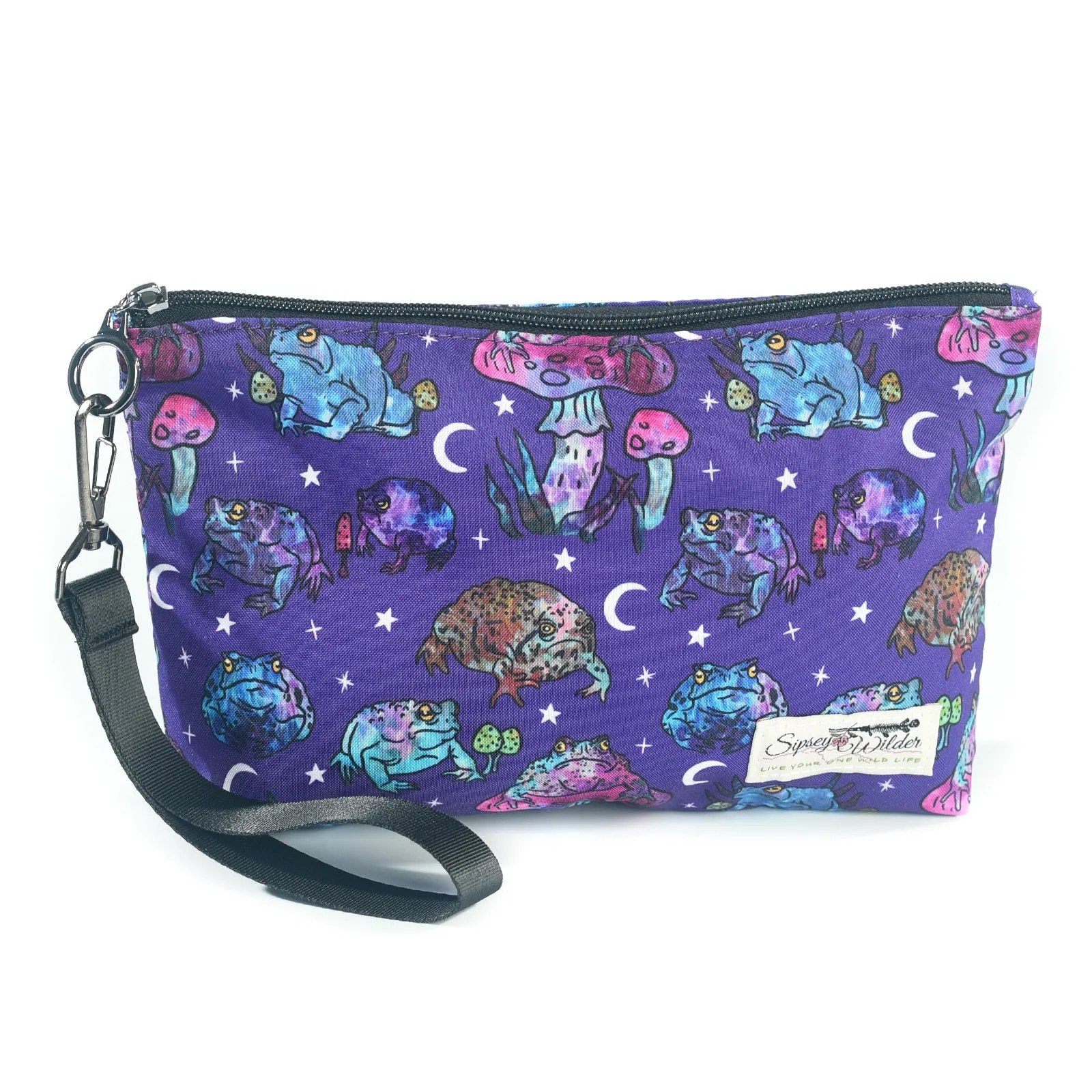 Grumpy Toad Organizer/Wristlet