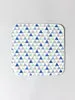 Haikara Little Handkerchief - Blue Triangles