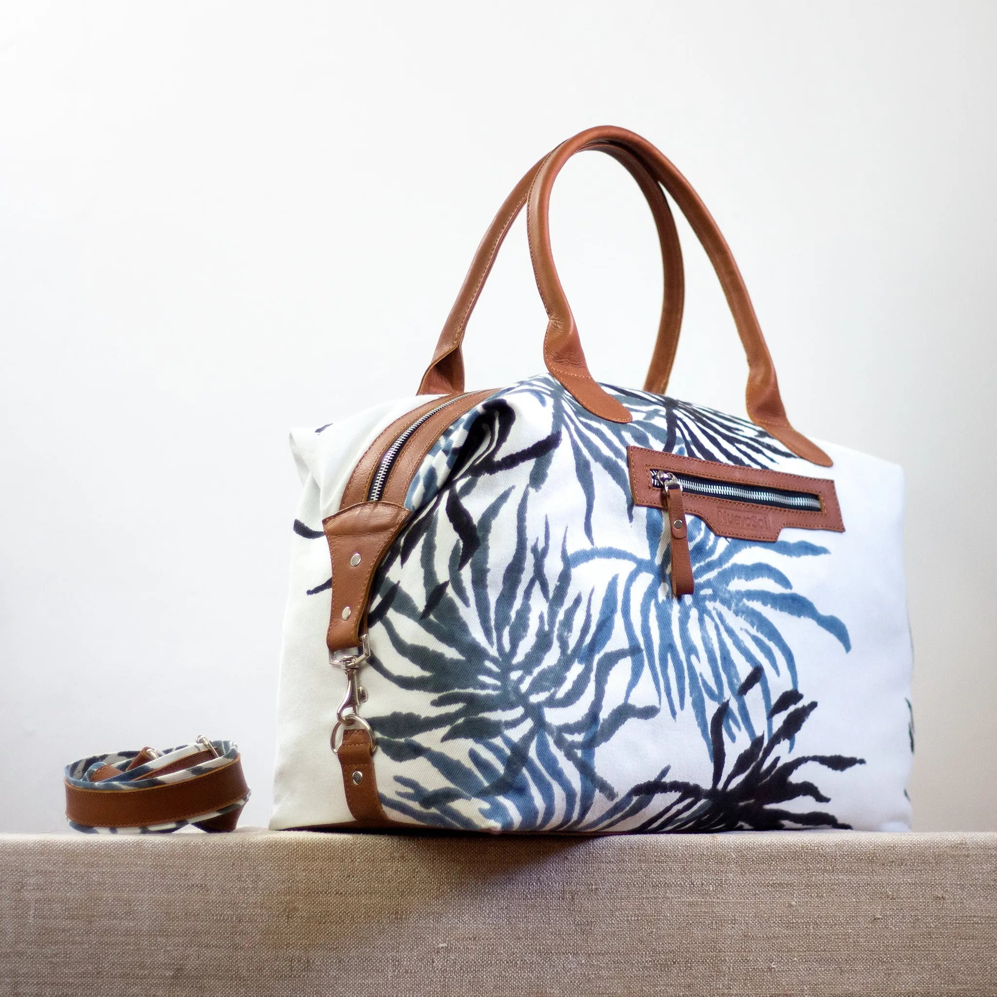 Intrepid Traveler - Convertible Tote - Sea Fern