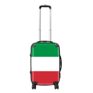 Italian Flag Luggage