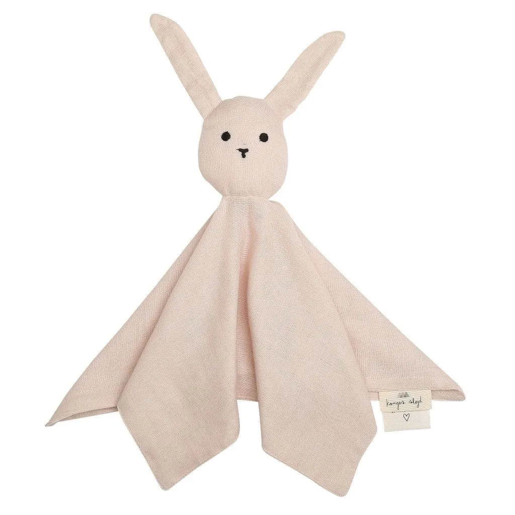 KONGES SLØJD - Sleepy Rabbit Comforter - Light Rose