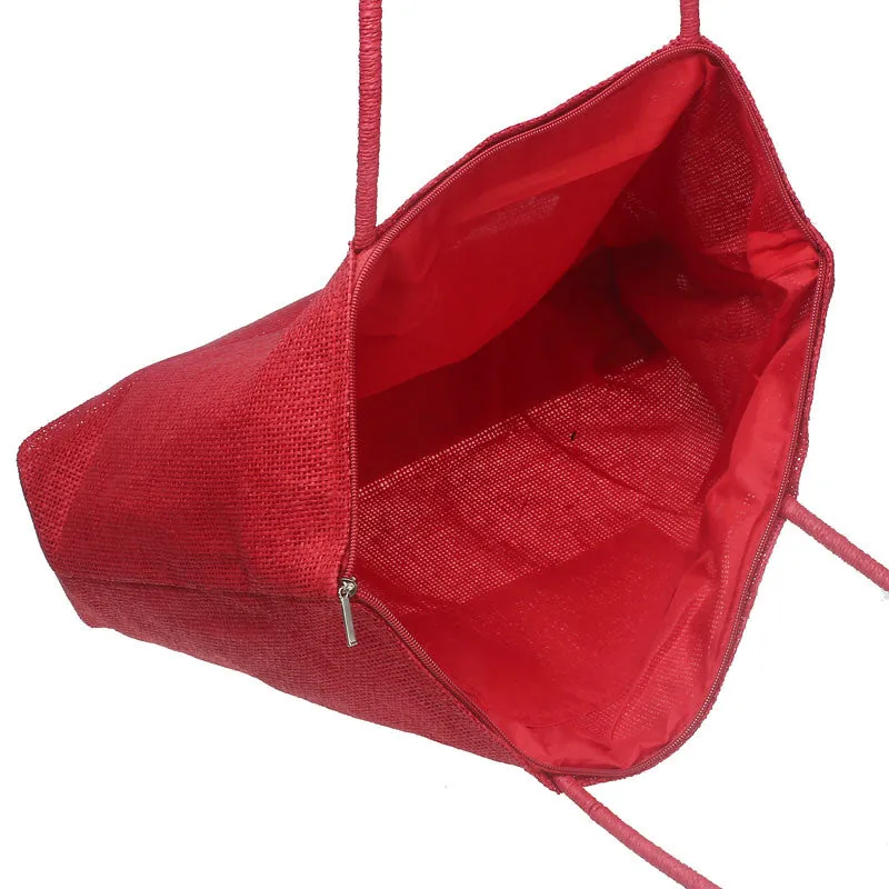 Large Capacity Straw Beach Bags Women