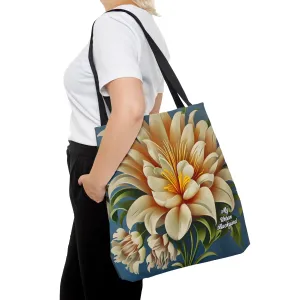 Large White Flower, Tote Bag for Everyday Use - Durable and Functional