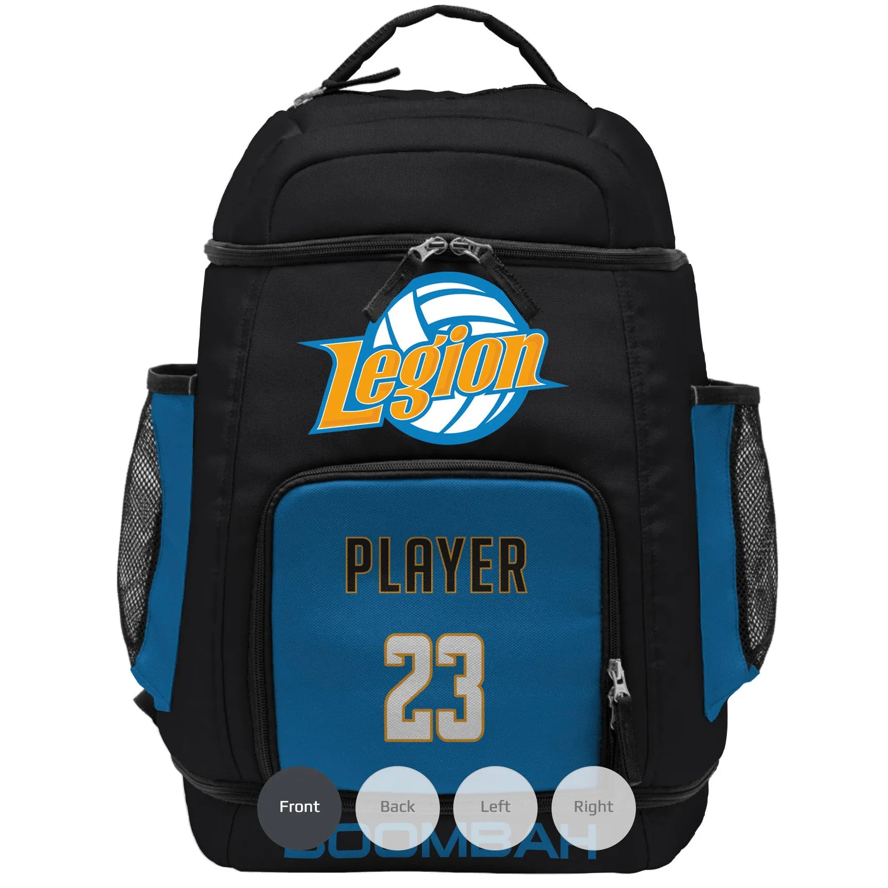 Legion Black and Blue Backpack