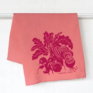 Limited Edition Natural Dye Beets Generous Kitchen Towel