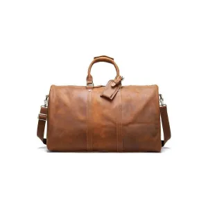 Luxury Leather Travel Briefcase Bag