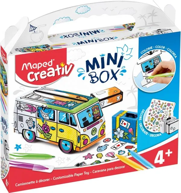 Maped Creativ Mini Box Customizable Paper Toy