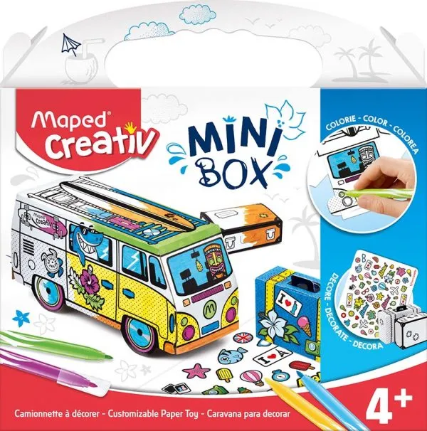 Maped Creativ Mini Box Customizable Paper Toy