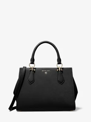 Michael Kors Medium Saffiano Leather Marilyn Bag, Black