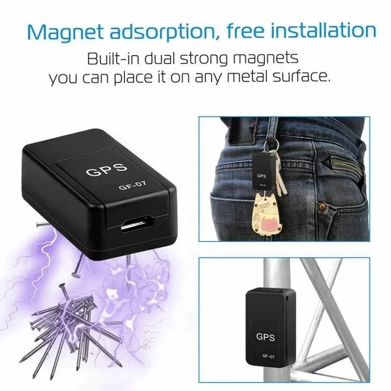 Mini GPS Car Tracker Real Time Anti-Theft Lost Locator Magnetic SIM for Gf 07 Mini Tracker