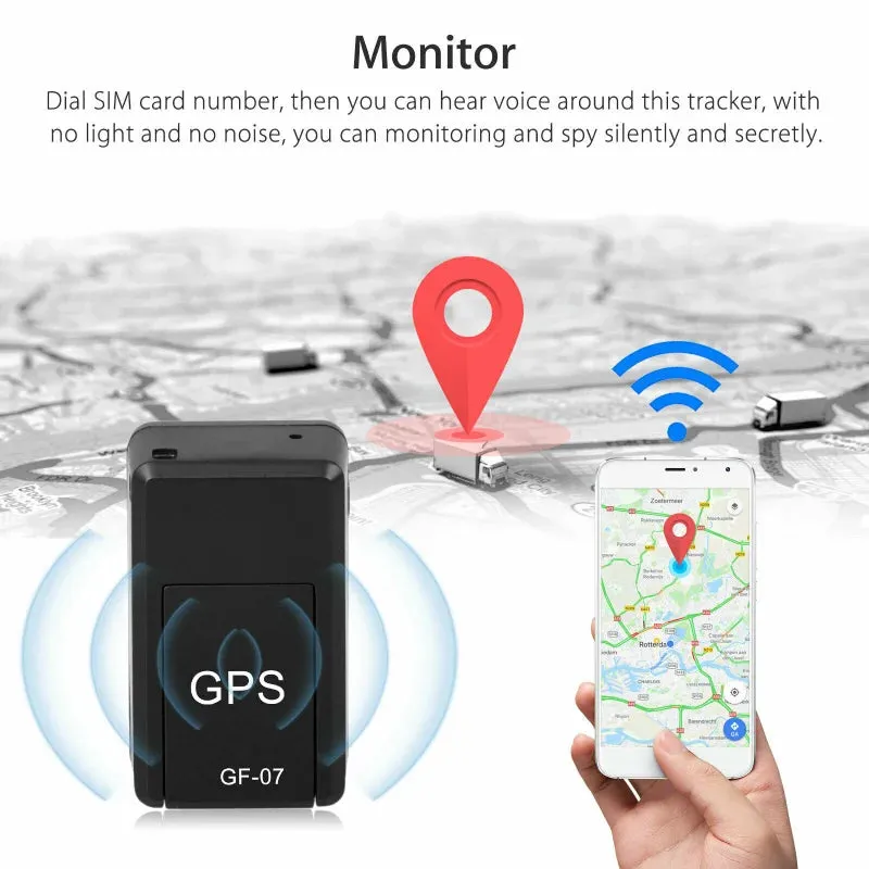 Mini GPS Car Tracker Real Time Anti-Theft Lost Locator Magnetic SIM for Gf 07 Mini Tracker