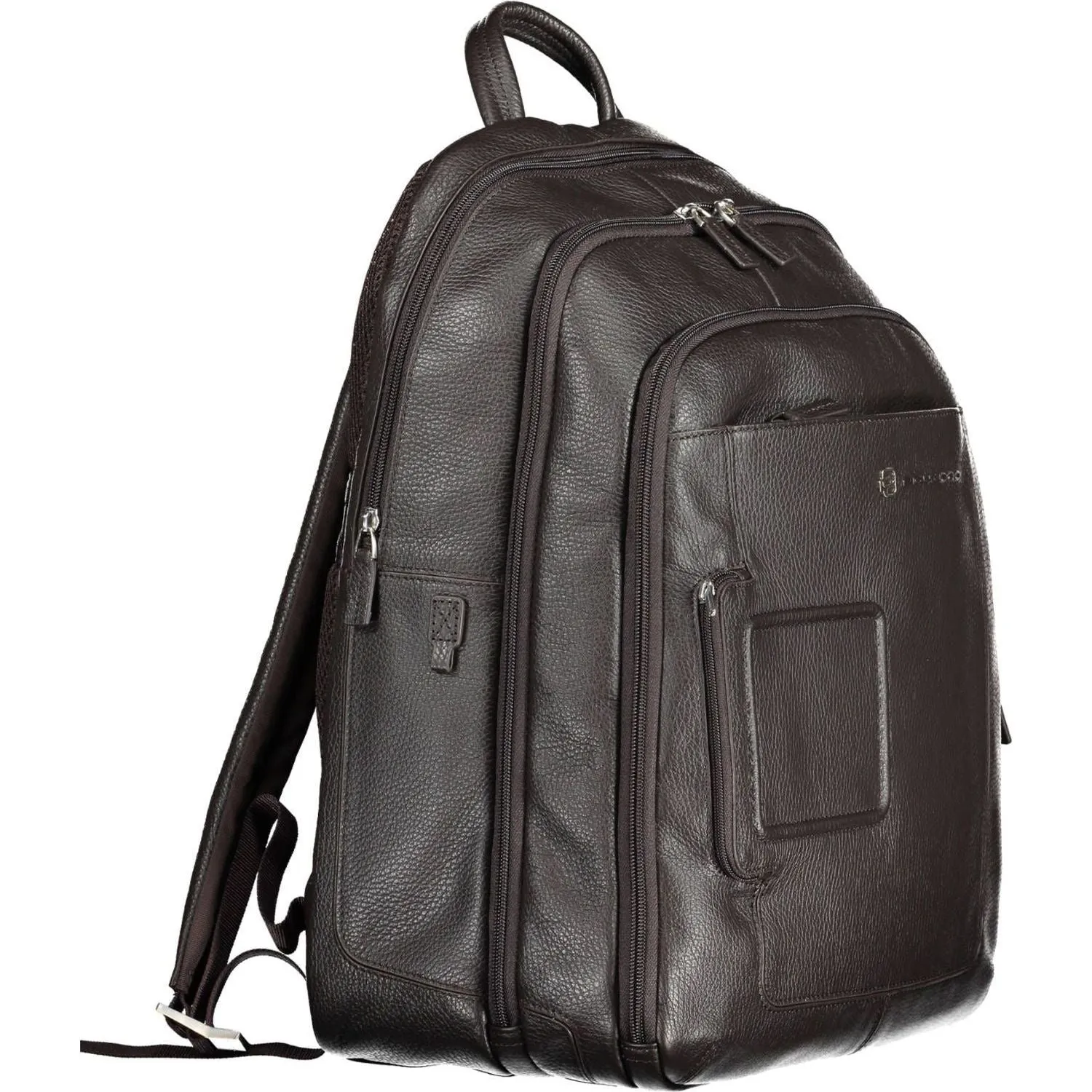 Piquadro Brown Leather Men Backpack