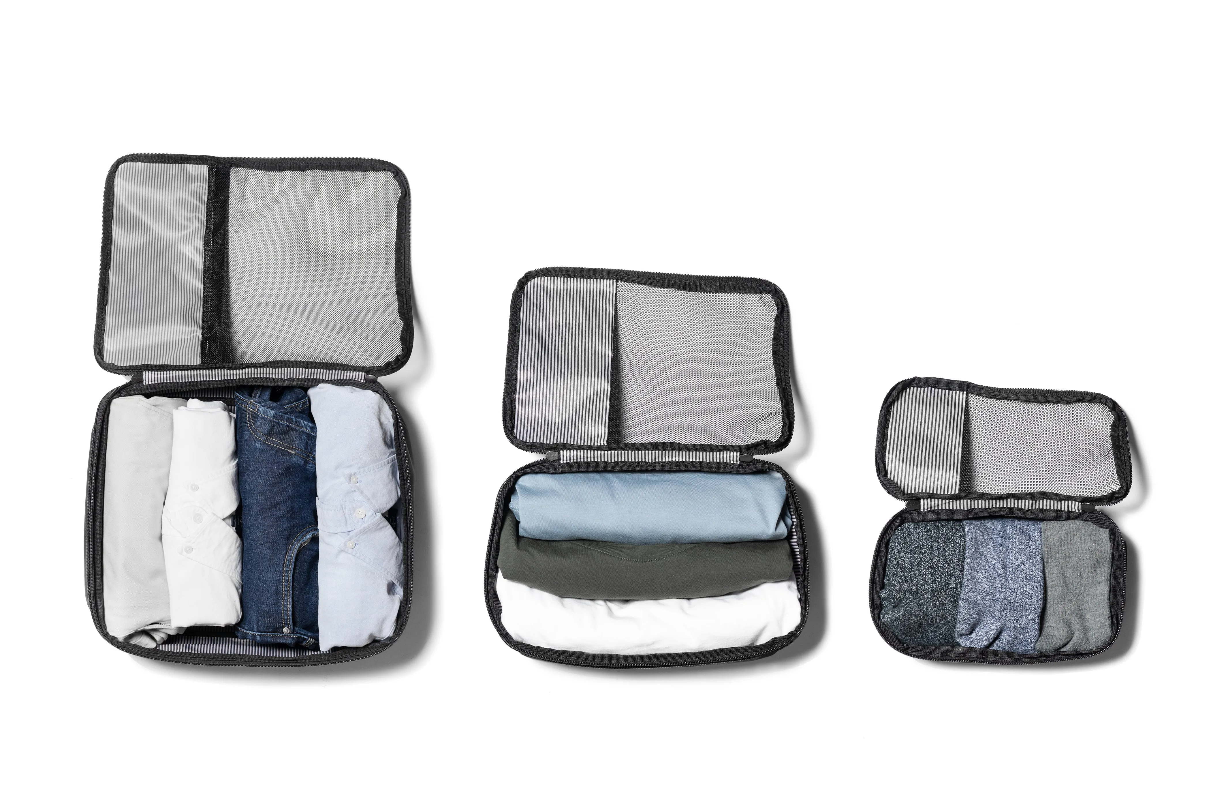 PKG UNION Compression packing cubes - 3 pack